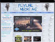 Tablet Screenshot of flyline.ch